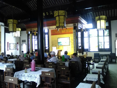 2015最后面還原當年人們在書場聽評彈的場景模型_蘇州評彈博物館評論 - 去哪兒攻略社區